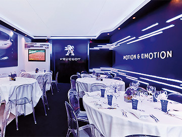 Aménagement d'un restaurant éphémère