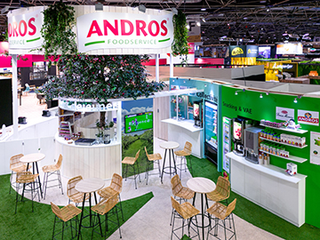 Stand sur mesure Andros sur le Sirha